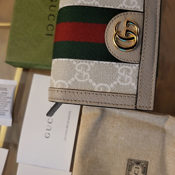 Authentic Gucci Ophidia Card Case. - Picture 6 of 11